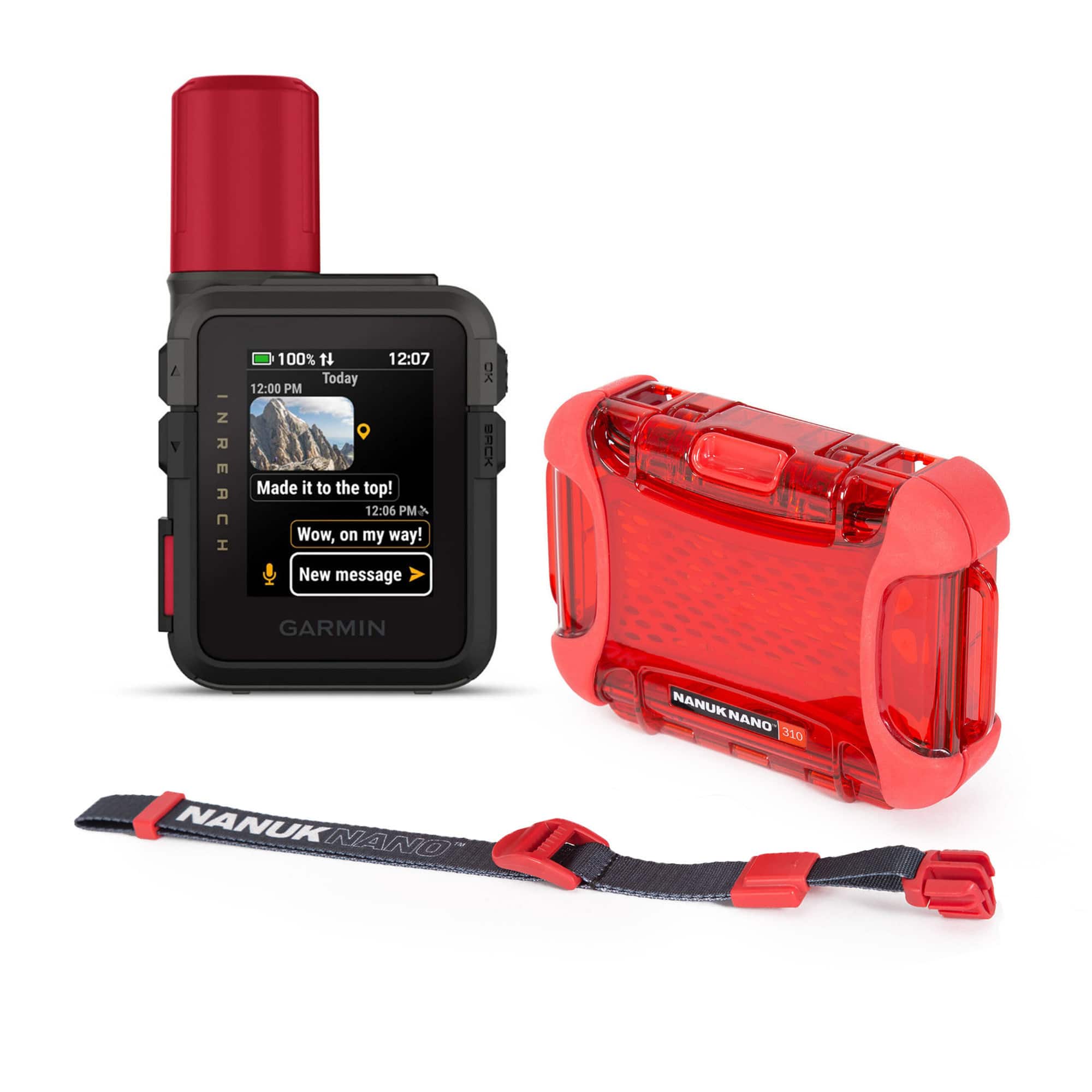 Garmin - inReach Mini 3 Plus SOS Satellite Communicator Bundle with Nano Hard Case