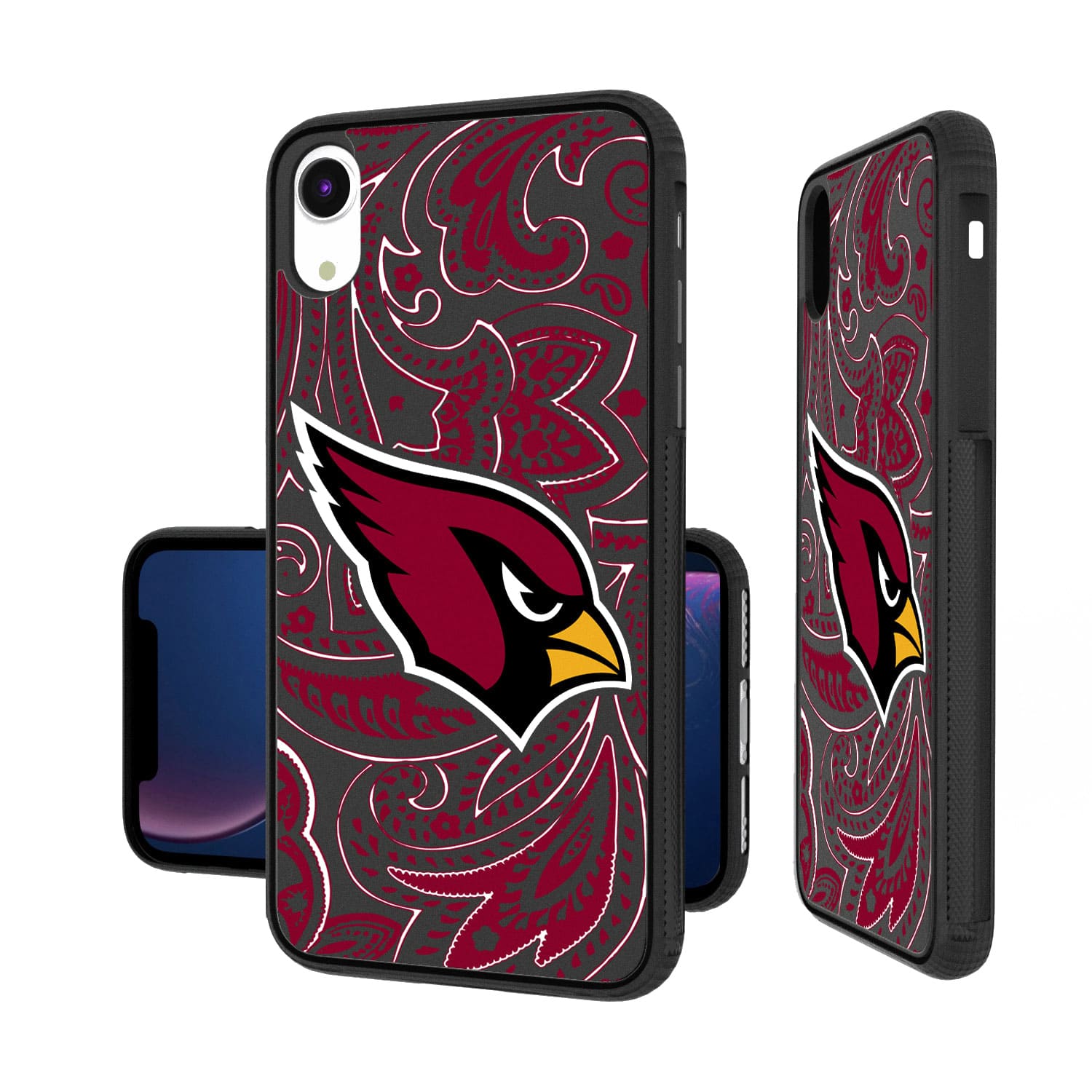 Keyscaper - NFL - Arizona Cardinals iPhone Paisley Design Bump Case - 16 Plus - Multicolor price history on PriceWatchPro