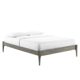 Modway - June Wood Twin Platform Bed Frame - Gray