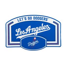 Evergreen Enterprises - Los Angeles Dodgers 11" x 17" Embossed USA Steel Buckle Wall Sign - Multicolor