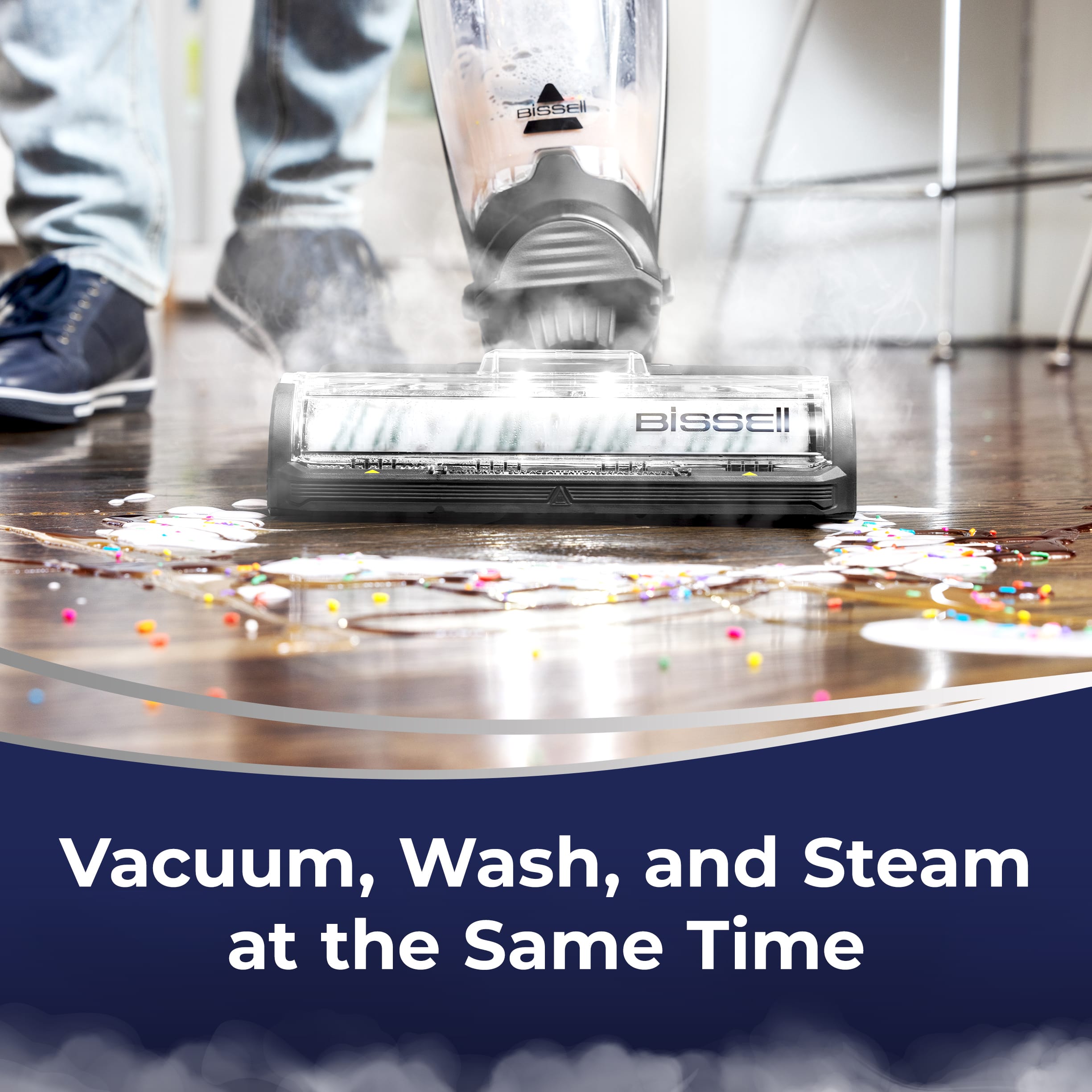 BISSELL – Crosswave Hydrosteam Corded Wet Dry Vac – Titanium/Cooper Harbor Sansujyuku sansujyuku.com