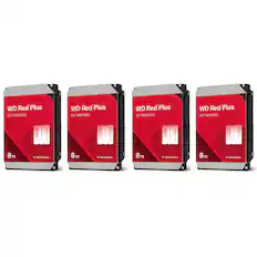 WD Red Plus 3.5" NAS HDD
WD Red Plus 3.5" NAS HDD
WD Red Plus 3.5" NAS HDD
WD Red Plus 3.5" NAS HDD
8TB
Western Digital