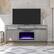 Angle. Ameriwood Home - Camley Electric Fireplace TV Stand/Console - Gray Oak.
