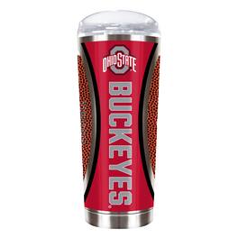 Great American Products - Ohio State Buckeyes 18oz. Roadie Game Ball Tumbler - Brown