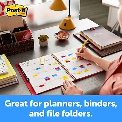 Post-it  
Great for planners, binders, and file folders.