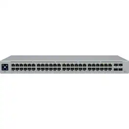 Ubiquiti - 48-Port Gigabit Managed Network Switch USW-48 - Gray