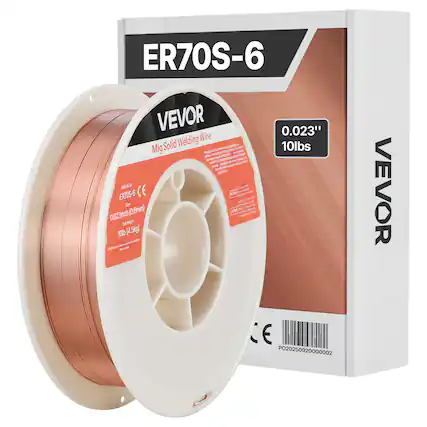 ER70S-6 VEVOR 0.023" Welding Wire Mig Solid nothintp Se E - 10lbs Iralute Segag - - - - ma - n n a - - -n_o -de ia Ri - N 8 0 MASE aS Me - o ERDOS-6 6 CE BUR N - St A - (0.6mm) - - - - 0.023inch - am briejps fot 10b (4.5kg) - ca - ie - VEVOR :E PO20250920000002