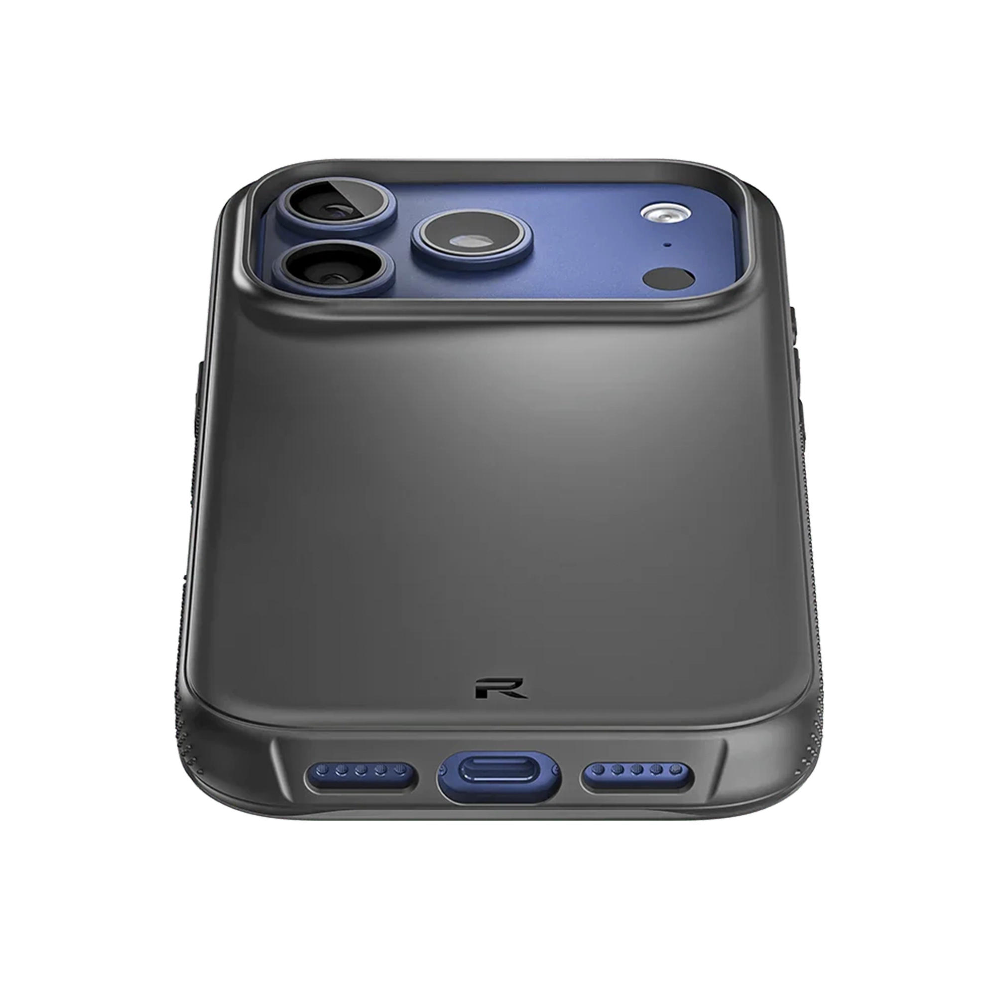 Left. Rebel - Rebel - Air ² Series Case For Apple iPhone 17 Pro - Black - Black.