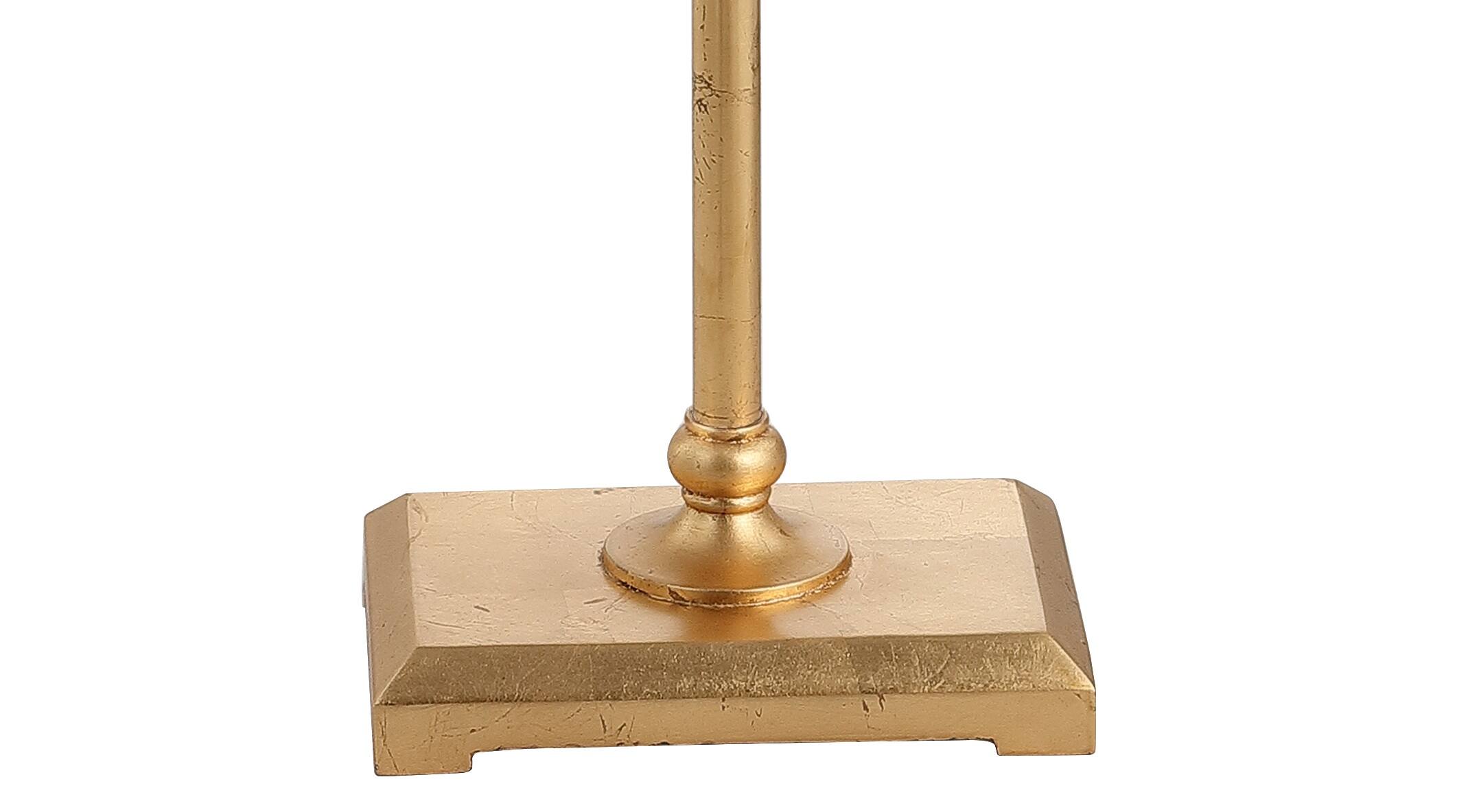 Alt View 3. Jonathan Y - Juno 62.5" Transitional Glam Metal LED Floor Lamp, Gold Painting - Gold Painting.