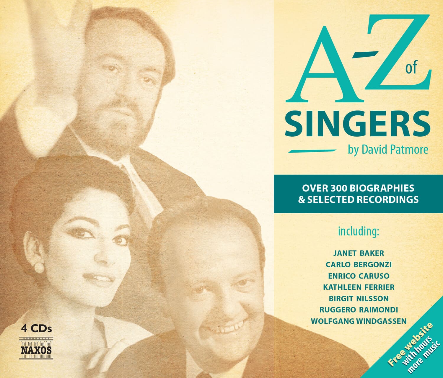 Anderson; Bastianini; Battistini; Berger; Bjorling - A-Z of Singers  - COMPACT DISCS