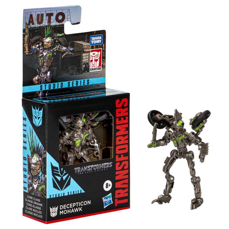 AUTO TAKARA TOMY GENERATIONS STUDIO SERIES DECEPTICON SERIES TRANSFORMERS THE LAST NIGHT 8+ TRANSFORMERS CORE CLASS ORIGINE CORE-KLASSE CLASSE NUCLÉO MOHAWK