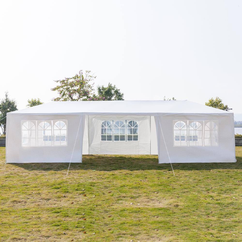 Alt View 4. Winado - 10'X30' Canopy Wedding Party Tent Gazebo Pavilion With White 7 Walls  for Parties, Weddings, BBQ, Baby Shower.