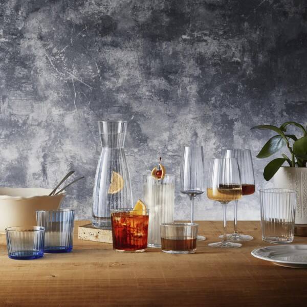 Alt View 2. Bormioli Rocco - Bormioli Rocco Exclusiva Carafe, 1 L Star Glass Faceted Lead-Free Jug - Clear.