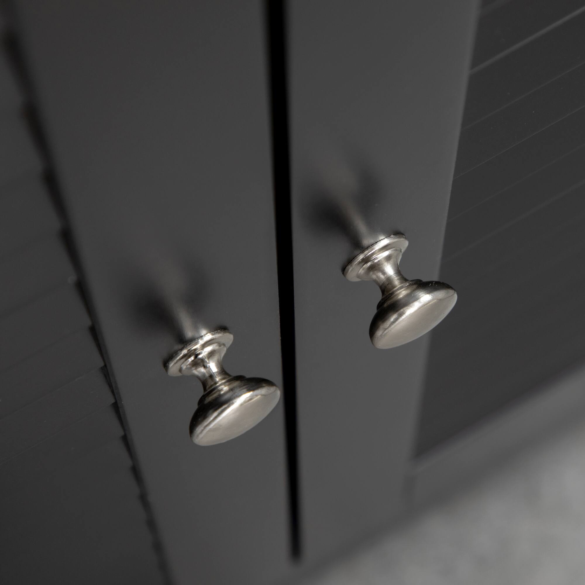 Alt View 7. Homcom - Tall Narrow Bathroom Storage Cabinet with Doors and Shelf Adjustability, Freestanding Linen Cabinet - Black.