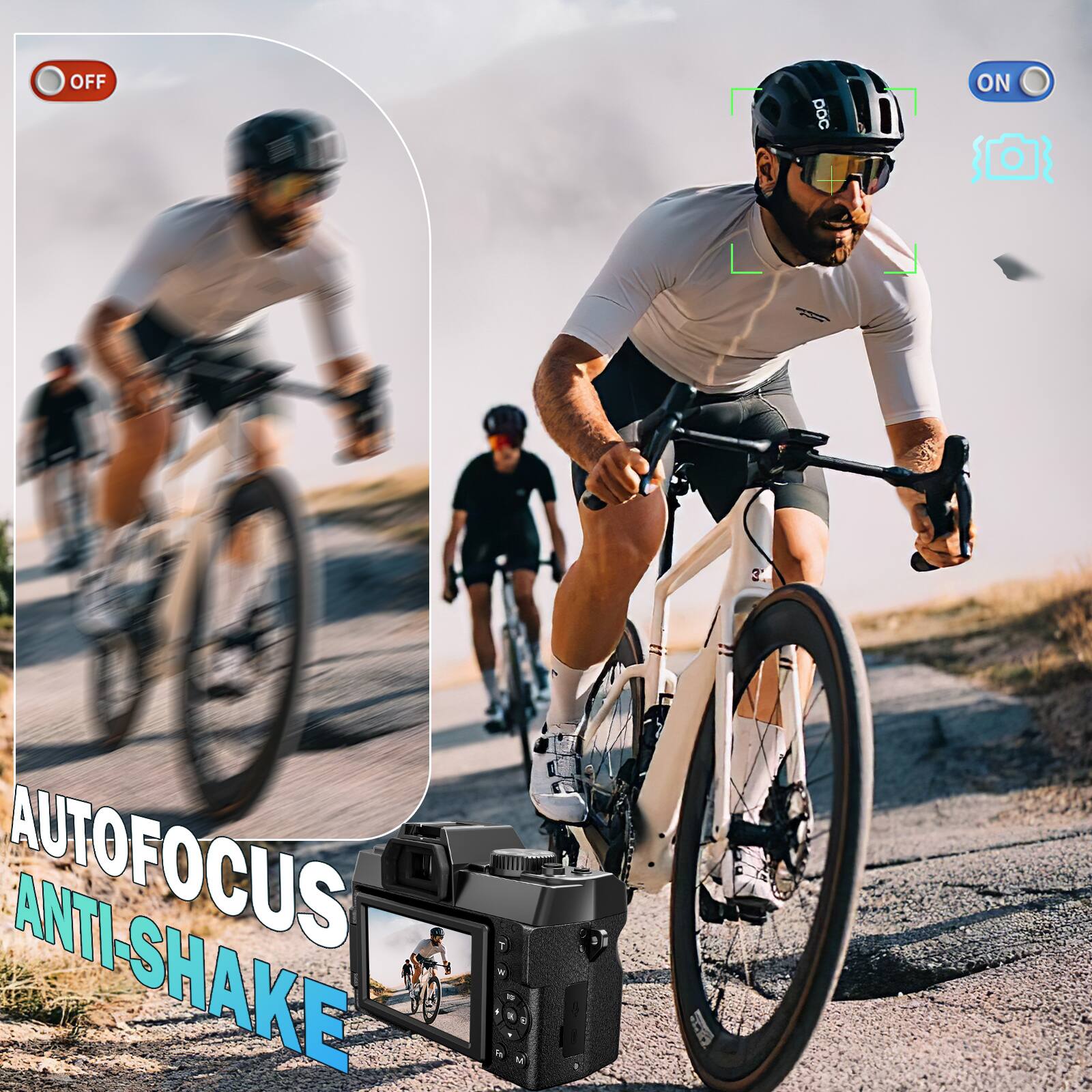 OFF  
poc  
ON  
KING  
AUTOFOCUS  
ANTI-SHAKE