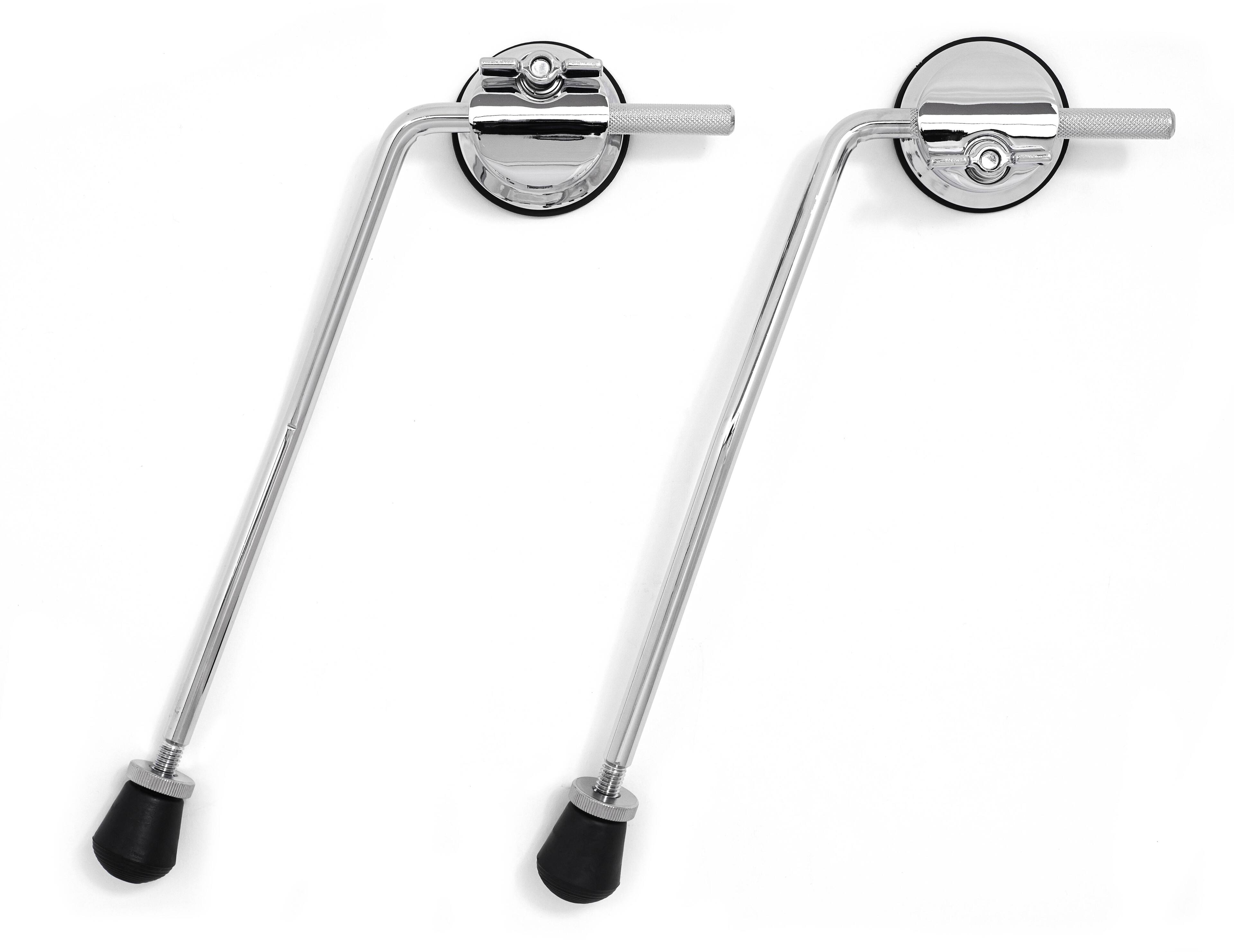 Gibraltar Hardware - Gull Wing Bass Drum Spurs Pair, Lightweight Design, Maximum Floor Support with SC-STL4 Mounting Bracket price history on PriceWatchPro