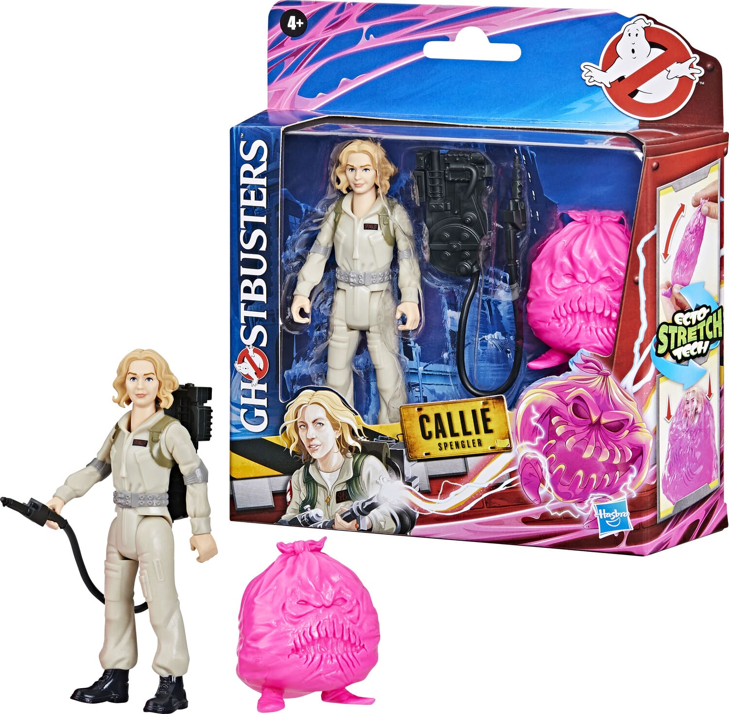 Hasbro - Collectibles - Ghostbusters - Fright Features - Callie Spengler Action Figure with Possessor Ghost - Multicolor