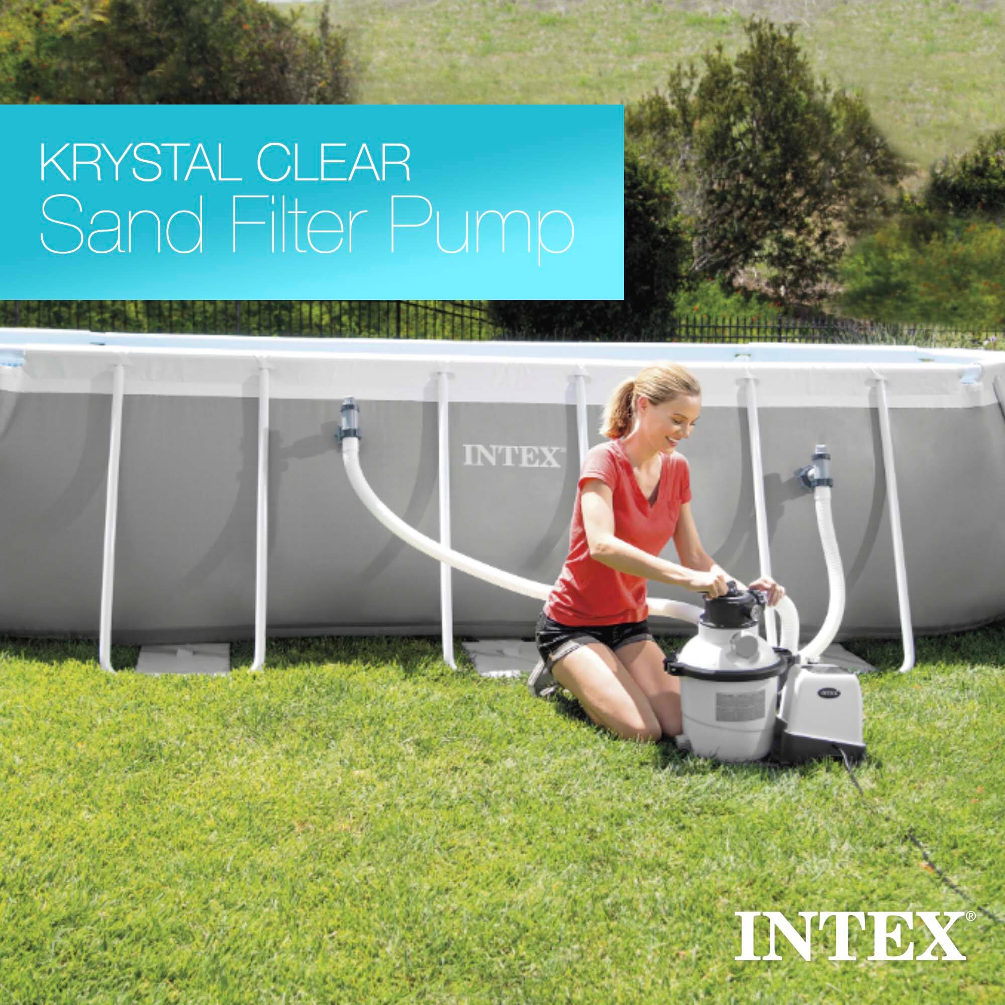 KRYSTAL CLEAR Sand Filter Pump  
INTEX