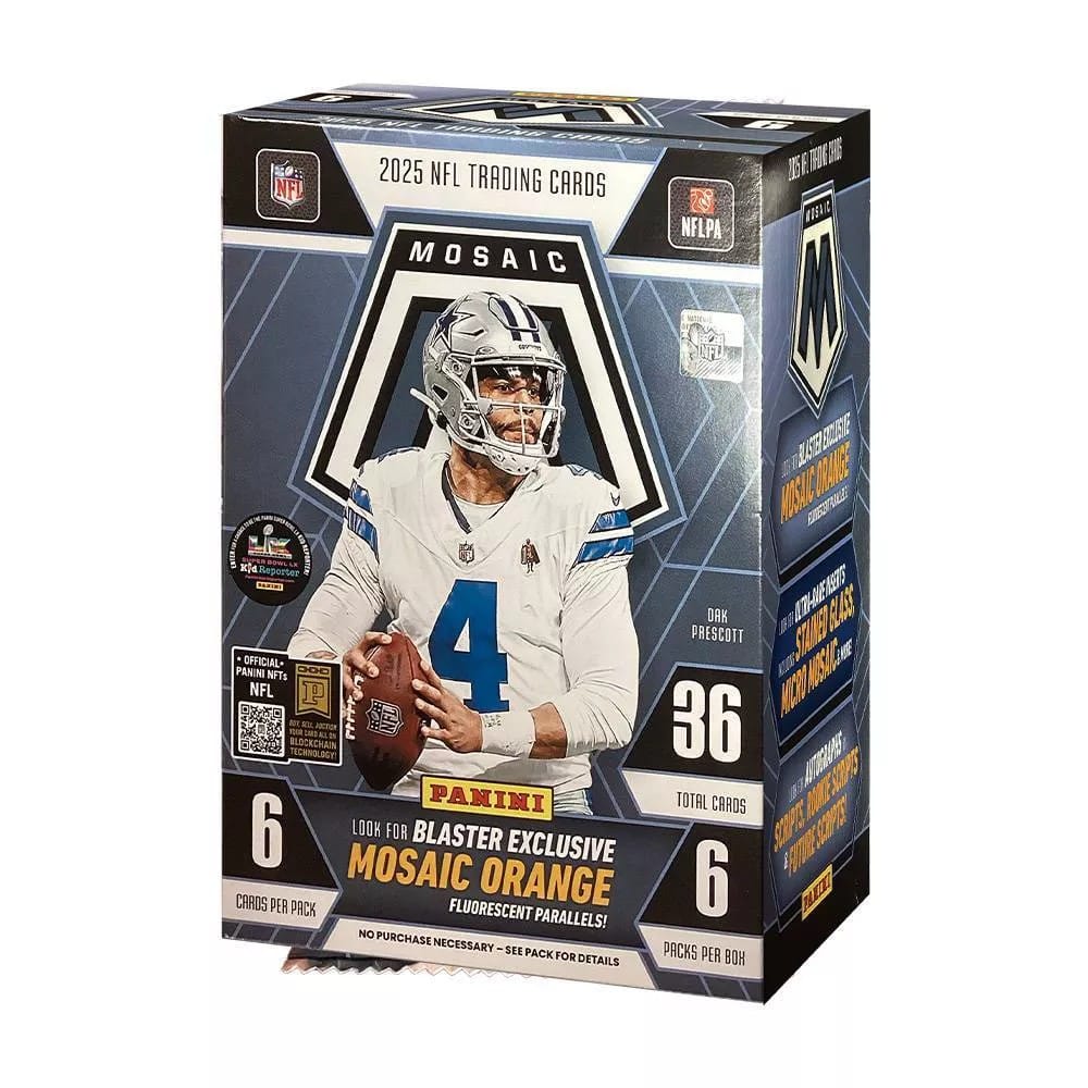 Panini - 2025 NFL Mosaic Football Trading Card Blaster Box price history on PriceWatchPro