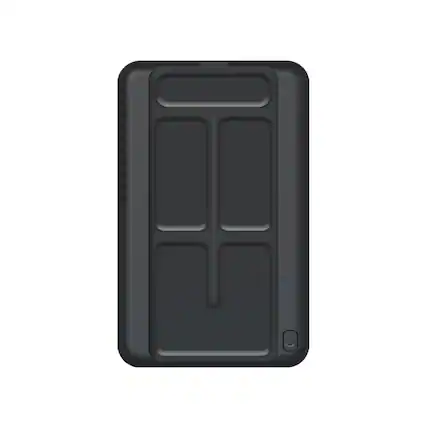 Front. OTM Essentials - OTM Essentials Slim Mag Safe Compatible Power Bank, Black - Black.