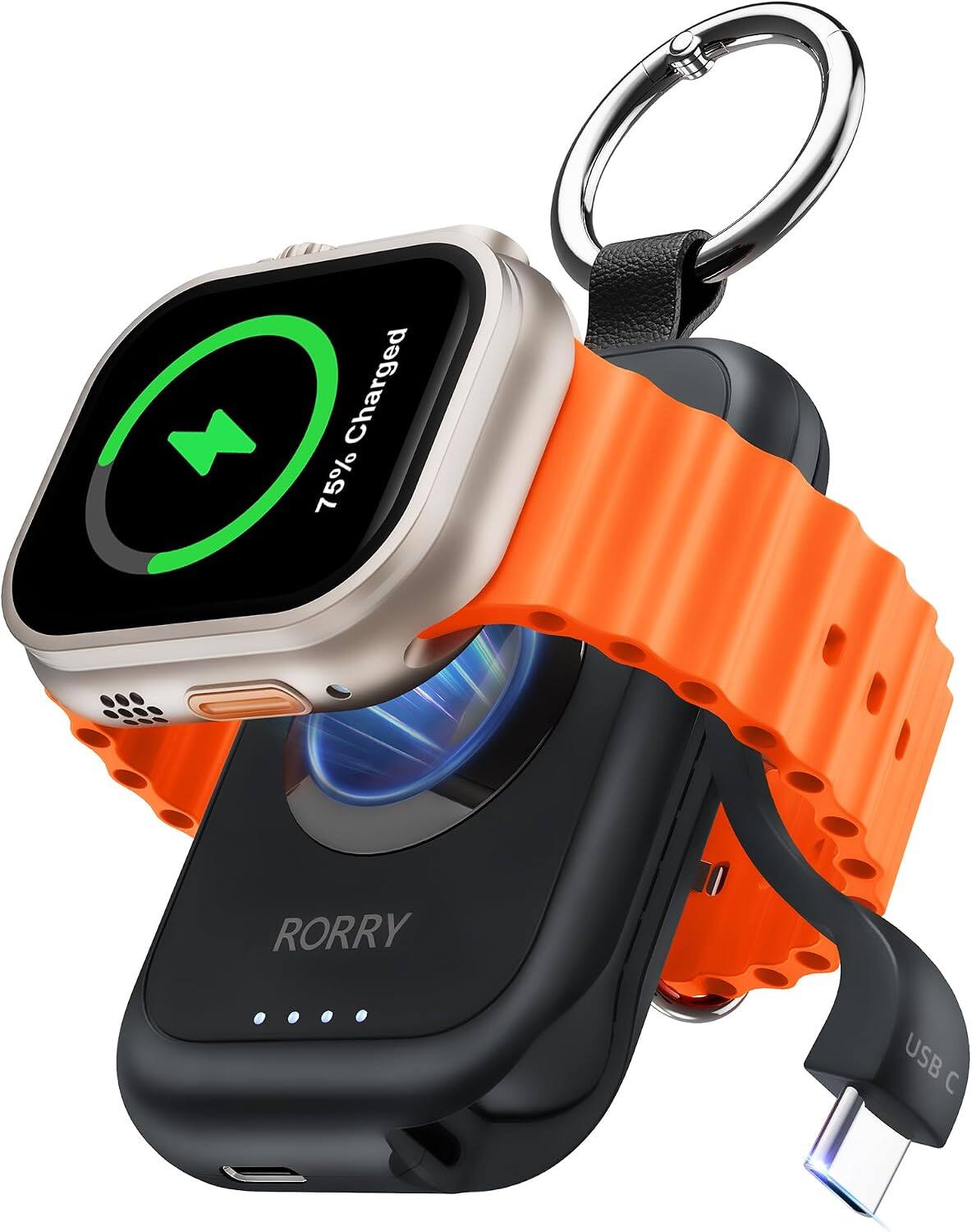Charged 75%  
RORRY  
USB C
