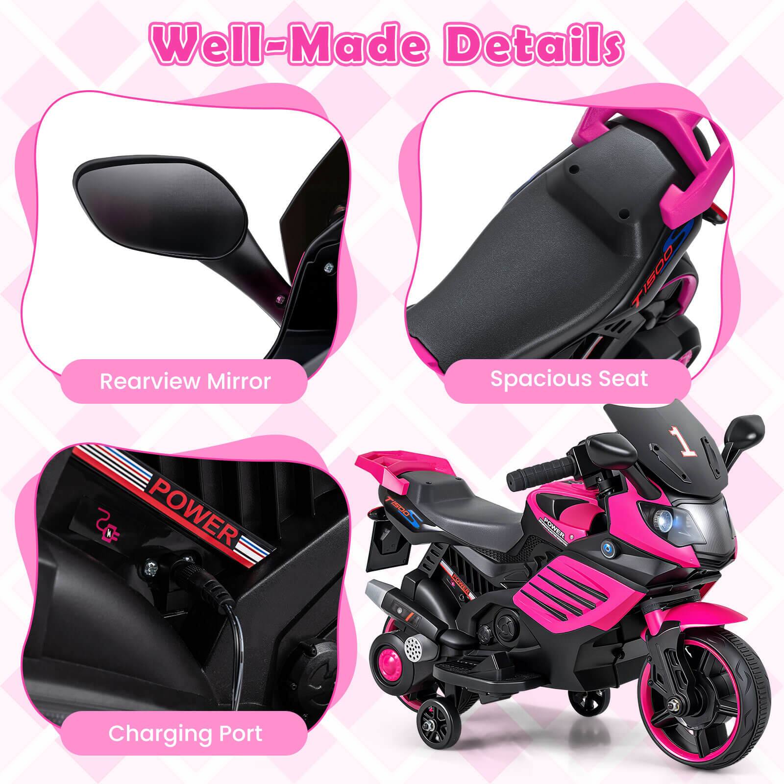 Well-Made Details

- Rearview Mirror
- Spacious Seat
- Charging Port