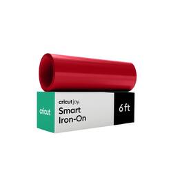 Cricut - Joy Smart Iron on, Red - 5.5 in x 6 ft (1)