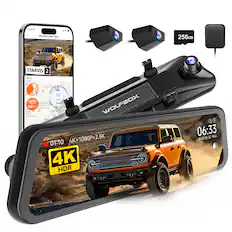 WOLFBOX_O9OO Tripro
256GB GPS
STARVIS 2
GPS
Sports One Club
68 mph
The Museum - Heart & Soul
Google Fiber Space
WOLFBOX - Toyon Street
01:10 4K+1080P+2.5K
4K HDR
06:33 Wed 2024-05-22