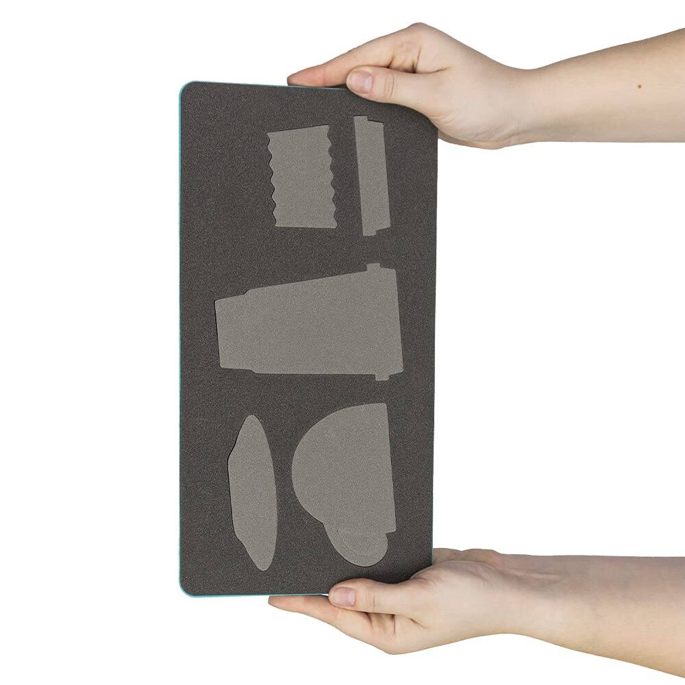 Alt View 4. AccuQuilt - Small Hexies Die Bundle - Multicolor.