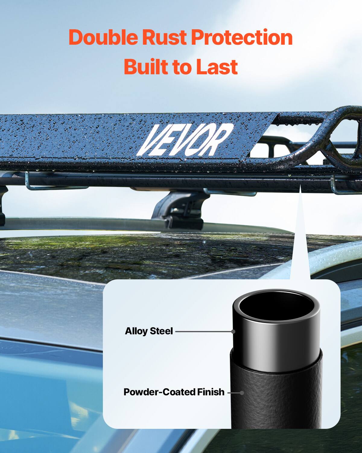 Double Rust Protection Built to Last
VEVOR
Alloy Steel
Powder-Coated Finish