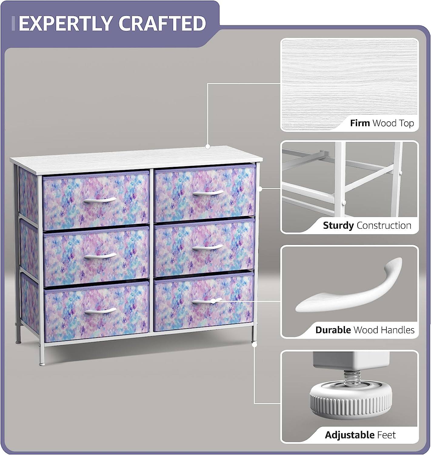 EXPERTLY CRAFTED

- Firm Wood Top
- Sturdy Construction
- Durable Wood Handles
- Adjustable Feet