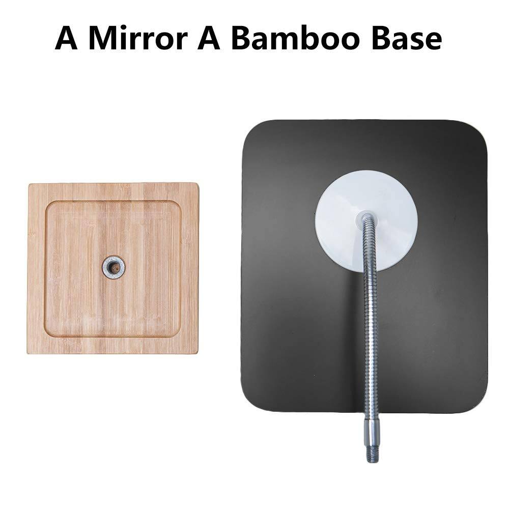 A Mirror A Bamboo Base