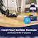 The text on the image reads:
"Hard Floor Sanitize Formula eliminates 99.9% of bacteria for 24 hours. Crosswave Hard Floor Cleaner is a sanitizing cleaner that sanitizes and eliminates 99.9% of bacteria. It is a powerful cleaner that is safe for all hard floors. The formula is easy to use and provides a deep cleaning for your floors. It is a great choice for maintaining a clean and healthy home."