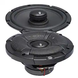 Powerbass - XL-62SS - 6.5" Coaxial Powersports/Marine Speakers - Pair - Black/Gray