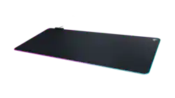 Turtle Beach - Sense AIMO XXL Ultra-Wide RGB Illumination Gaming Mousepad - Black - Front_Zoom