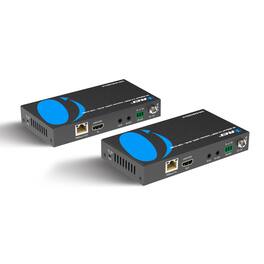 Orei - 4K HDBaseT 3.0 HDMI™ Extender (eARC, Bi-IR) - 130ft (Cat6) (UHD-EXB230EA-K) - Black