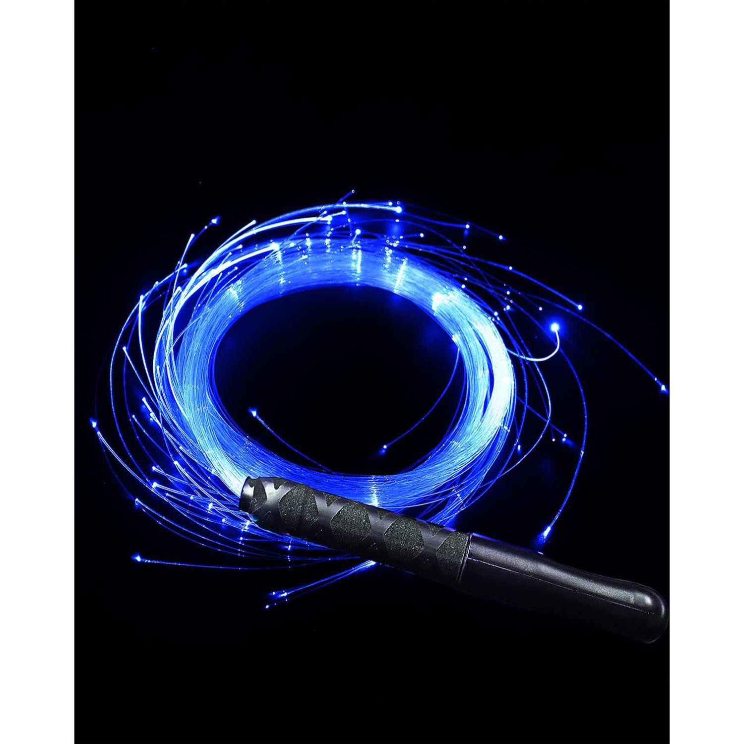 Front. Paradigms Interiors - 6ft Led Fiber Optic Whip Dance Usb Rechargeable 7 Colors 4 Modes Rainbow Bright Lights Effect Great For Rav... - Default.