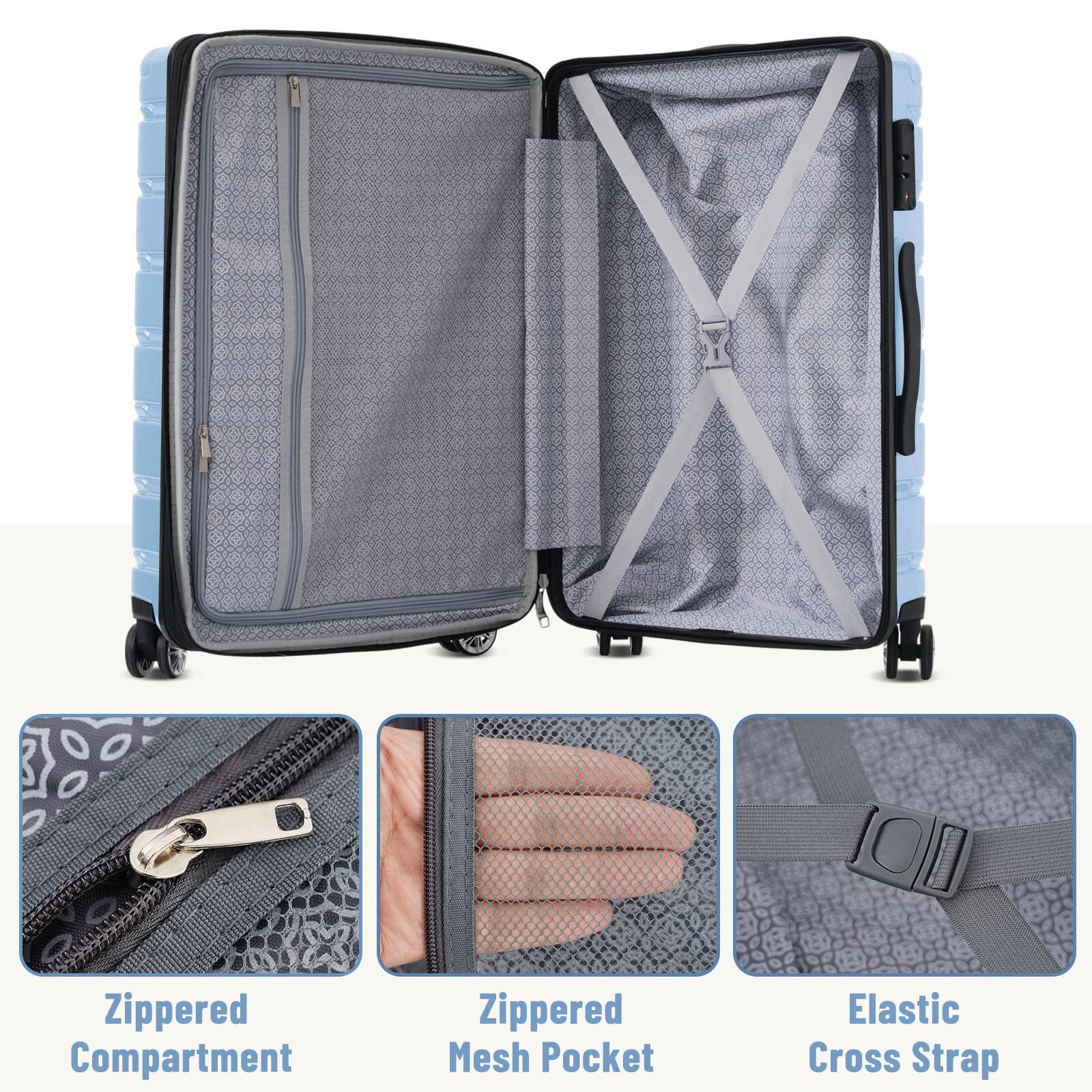 - Zippered Compartment
- Zippered Mesh Pocket
- Elastic Cross Strap