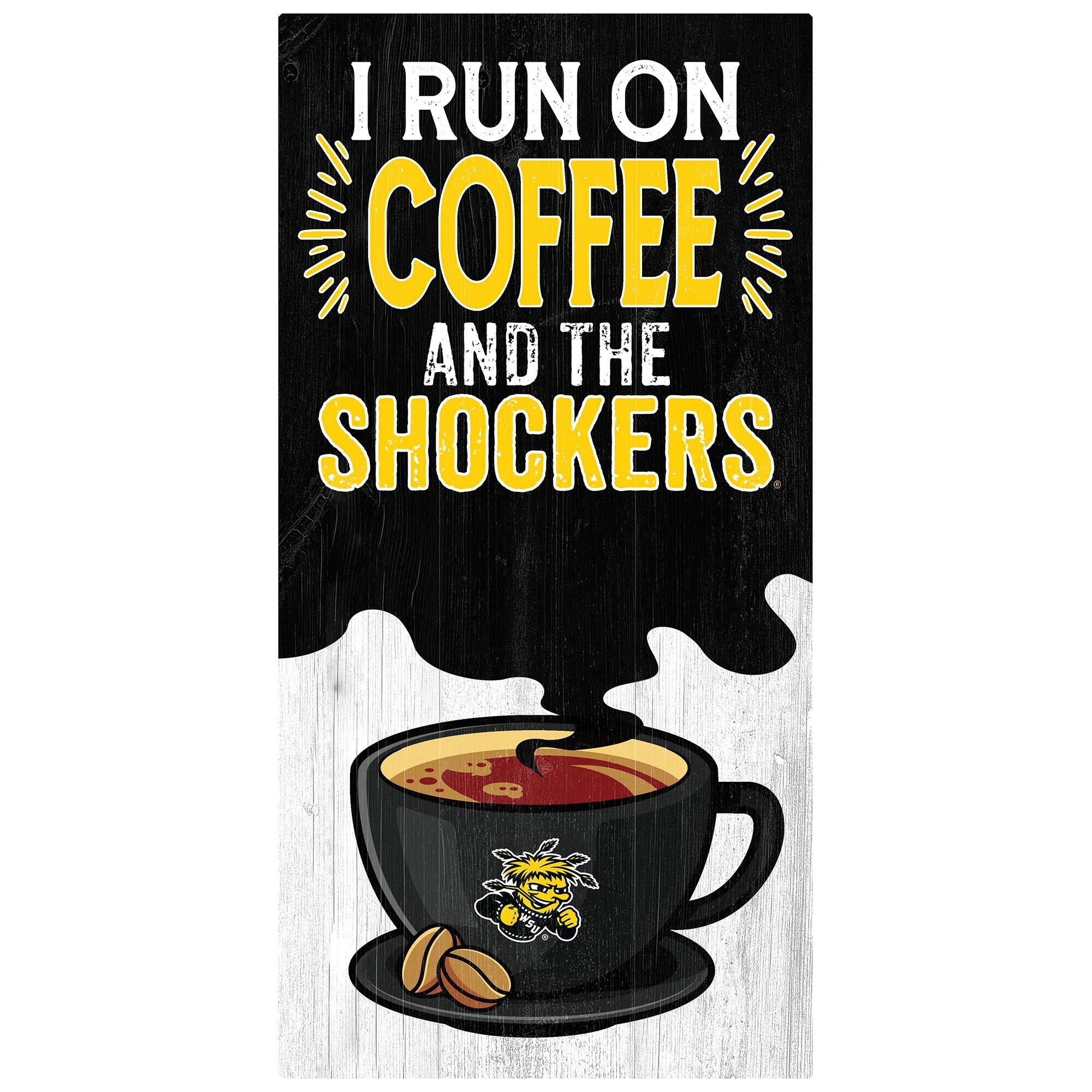 Wichita State Shockers 6" x 12" Coffee Wall Art