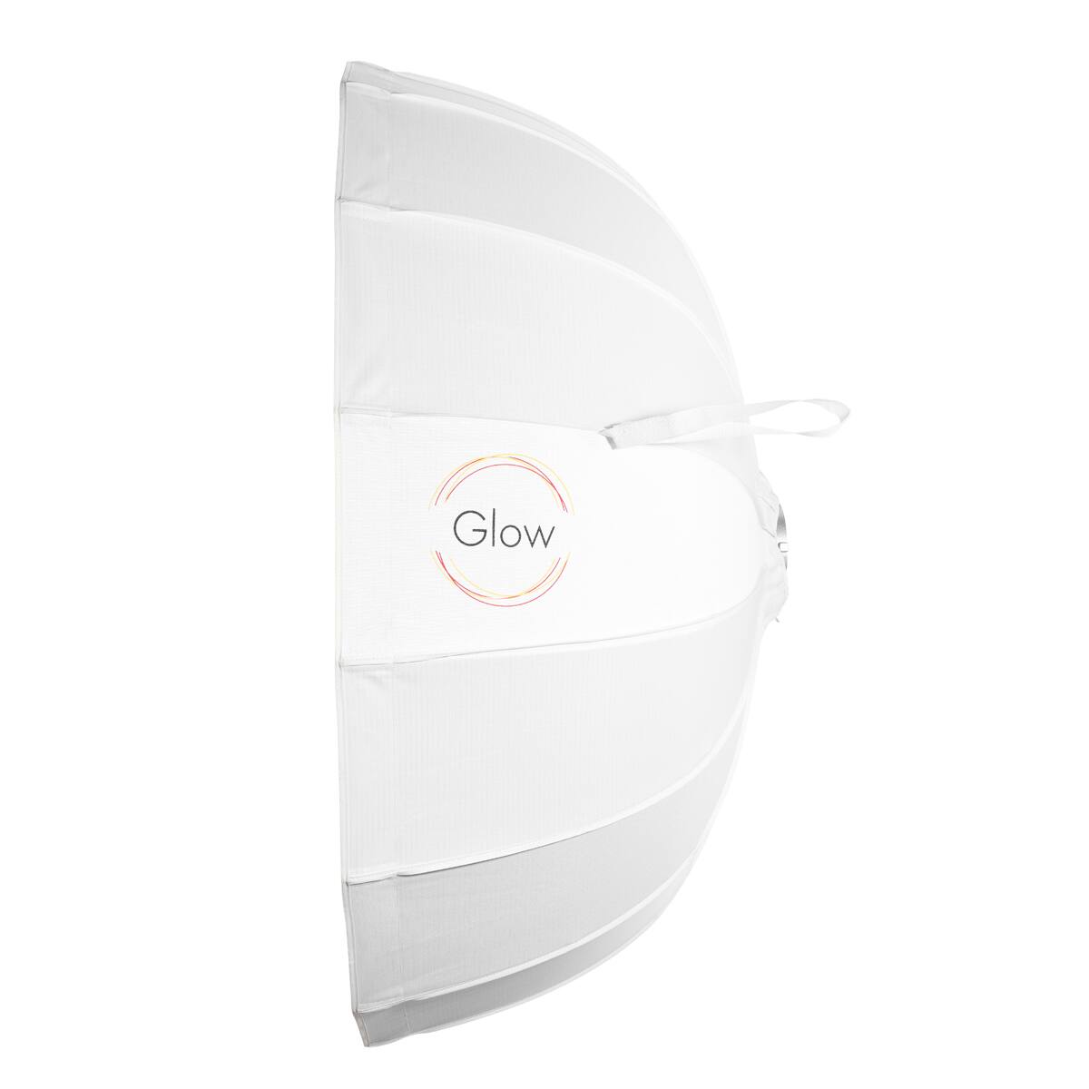 Alt View 2. Glow - Glow Elegant Pro White EZ-Lock Collapsible Beauty Dish ( Silver Interior, 42").