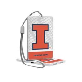 Keyscaper - Illinois Fighting Illini End Zone Pocket Bluetooth Speaker - Multicolor