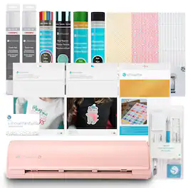 Silhouette - CAMEO5α (Alpha) Starter Bundle - Matte Pink