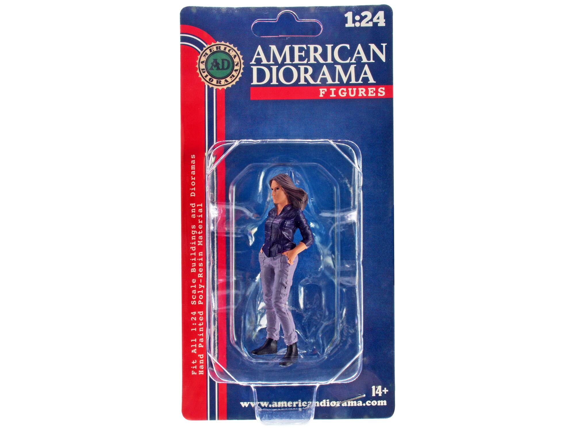 1:24 AMERICAN DIORAMA FIGURES Dioramas and Material Buildings Scale Poly-Resin 1:24 Painted All Fit Hand 14+ www.americandiorama.com