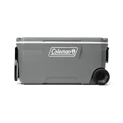 Front. Coleman - 316 Series 100 Qt. Wheeled Cooler - Rock.