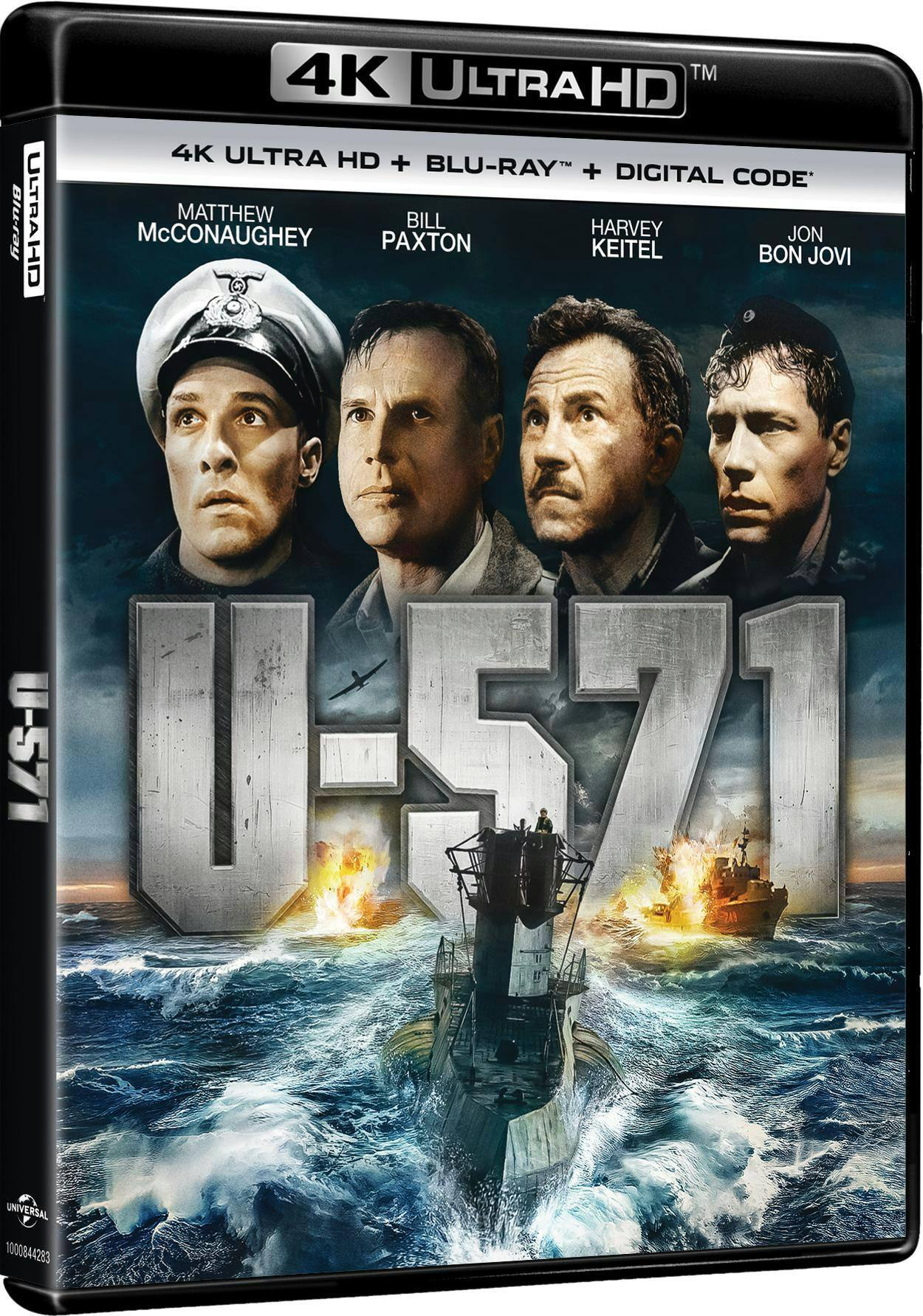Angle. U-571   - 4K Blu-Ray.