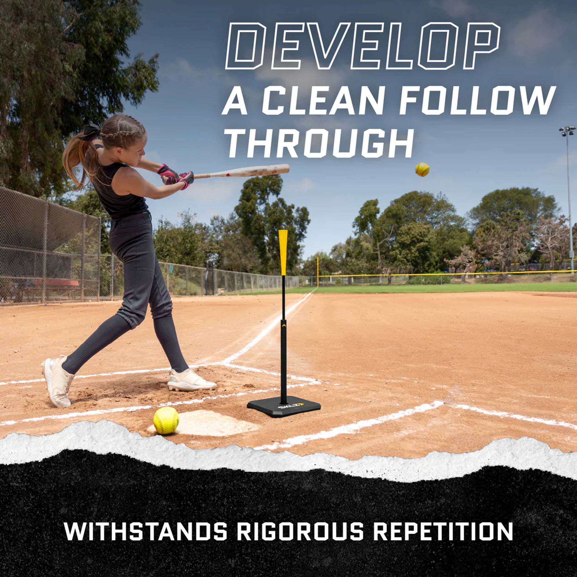DEVELOP A CLEAN FOLLOW THROUGH

WITHSTANDS RIGOROUS REPETITION