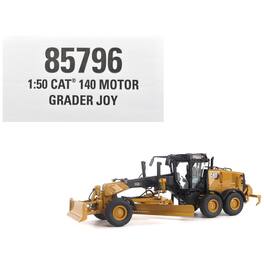 CAT Caterpillar 140 JOY Motor Grader Yellow with Black Top "High Line" Series 1/50 Diecast Model by Diecast Masters