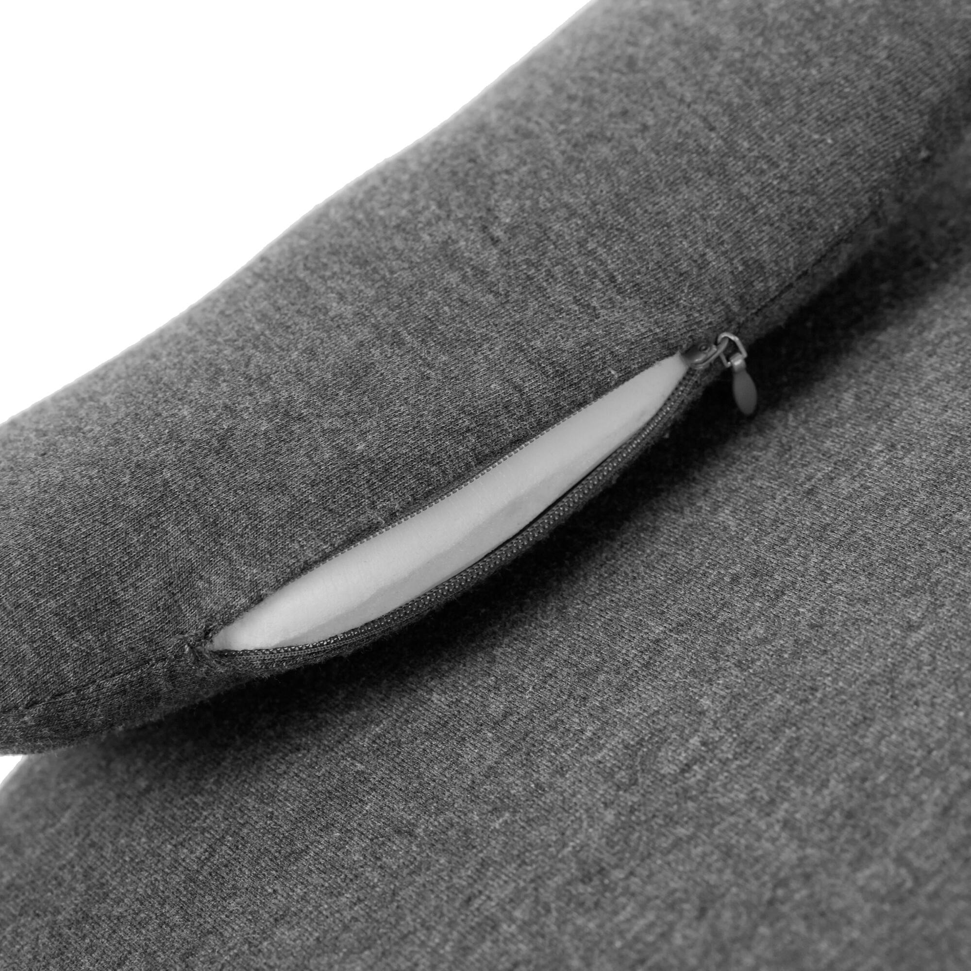 Alt View 4. GOODSILO - Ergonomic Posture Support Pillow for Legs, Lumbar, and Back - Multi-Functional Comfort Cushion - Grey.