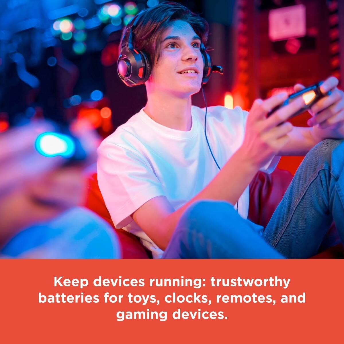 Keep devices running: trustworthy batteries for toys, clocks, remotes, and gaming devices.