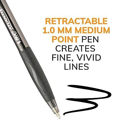 RETRACTABLE  
1.0 MM MEDIUM POINT PEN  
CREATES FINE, VIVID LINES
